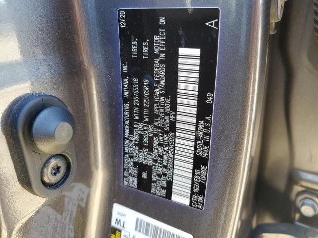 VIN 5TDGZRAH3MS045028 2021 Toyota Highlander, Xle no.12