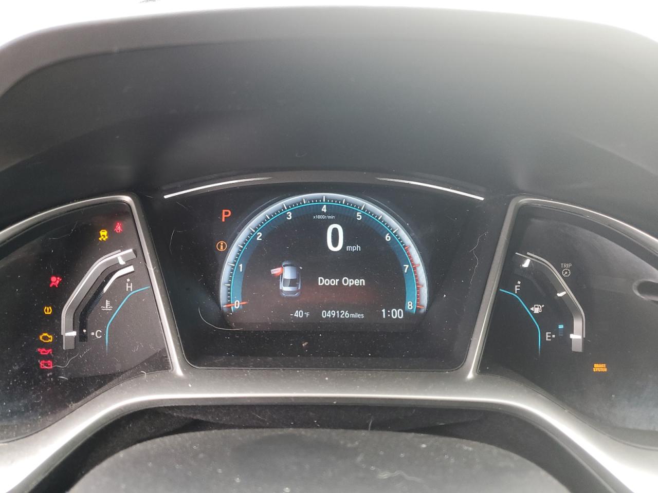 19XFC1F75GE022458 HONDA CIVIC 2016