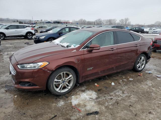 Lot #2429247717 2015 FORD FUSION TIT salvage car