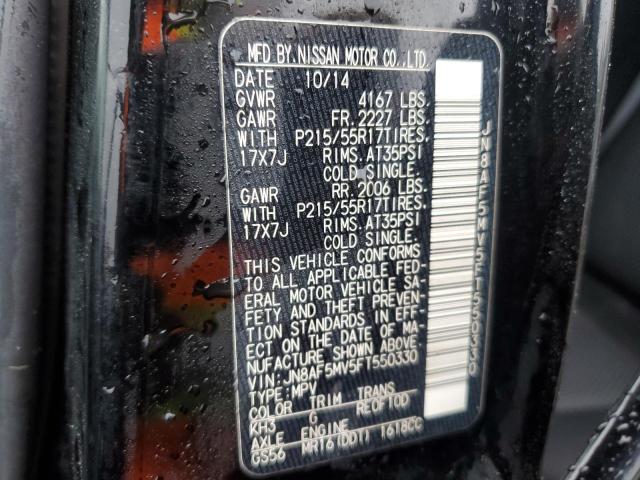 2015 NISSAN JUKE S - JN8AF5MV5FT550330