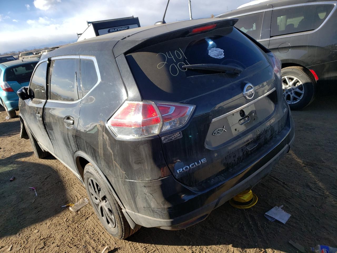 5N1AT2MV6GC781639 NISSAN ROGUE 2016