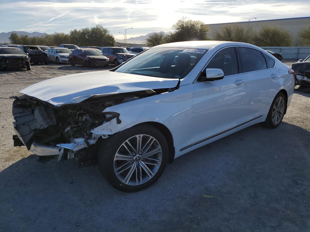 KMHGN4JE2JU260875 GENESIS G80 2018