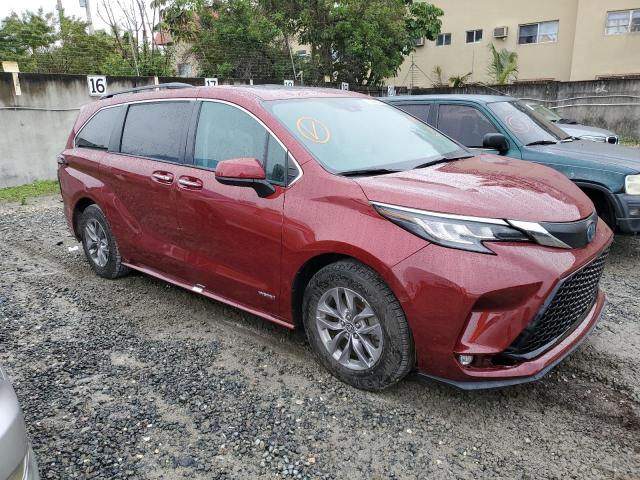 2021 Toyota Sienna Xle VIN: 5TDJRKEC3MS011909 Lot: 40656996