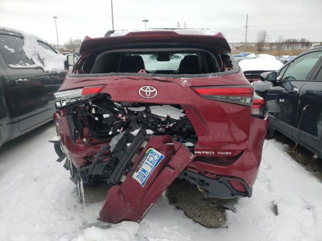 VIN 5TDDZRBH3MS057701 2021 Toyota Highlander, Limited no.6