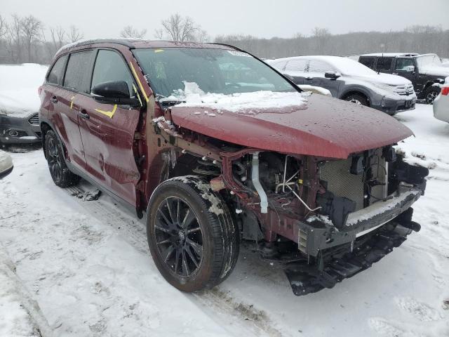 VIN 5TDJZRFH4KS983096 2019 Toyota Highlander, SE no.4