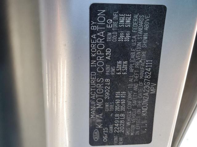 2016 KIA SOUL - KNDJN2A23G7824111