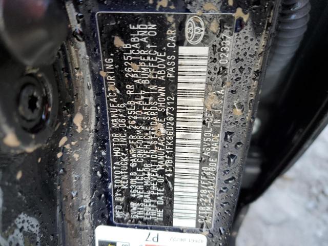 4T1BF1FK8GU267312 | 2016 TOYOTA CAMRY LE