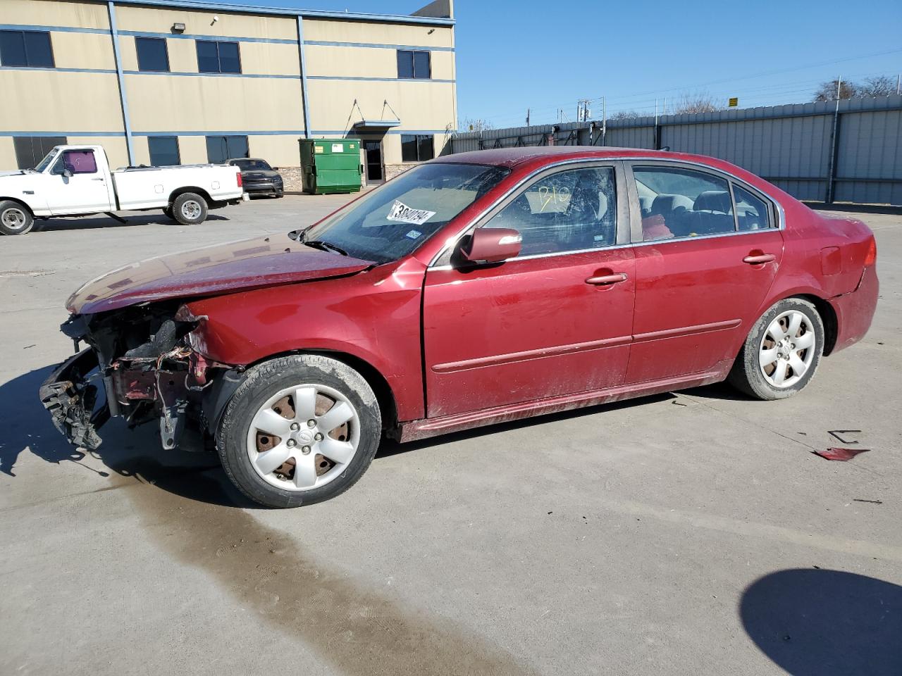 KNAGE228495308820 2009 Kia Optima Lx