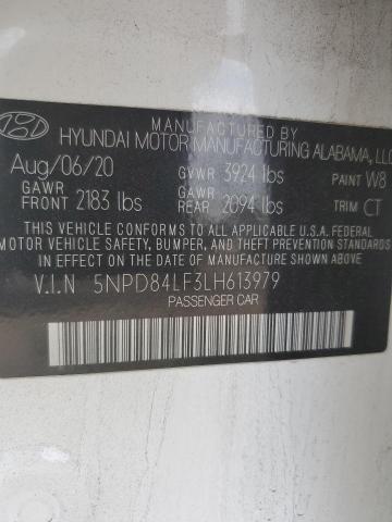 5NPD84LF3LH613979 | 2020 HYUNDAI ELANTRA SE