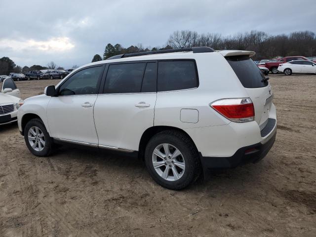 VIN 5TDZK3EH0DS110258 2013 Toyota Highlander, Base no.2