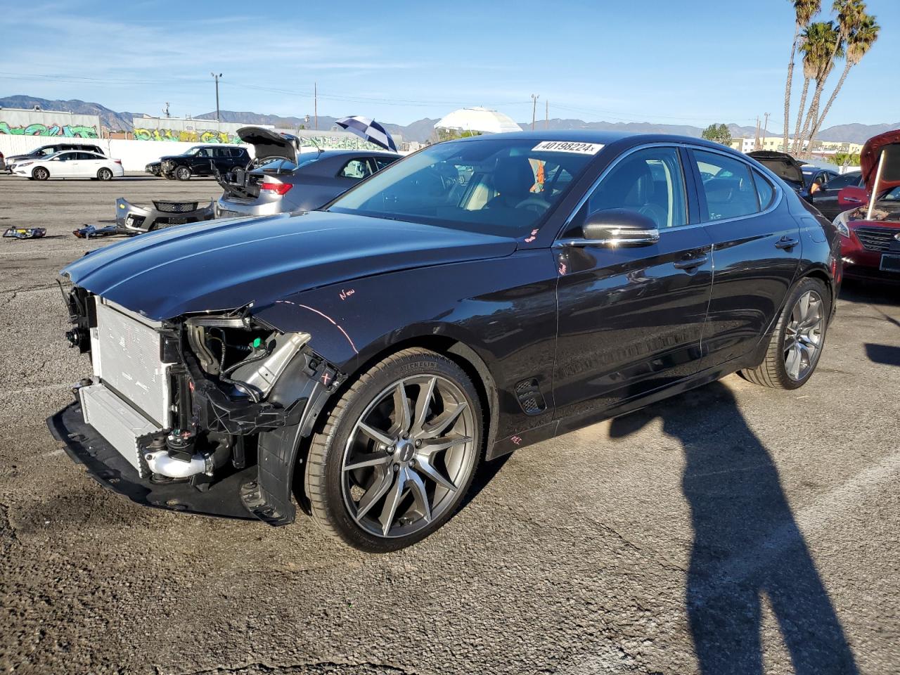 2023 GENESIS G70 BASE  (VIN: KMTG34TA3PU135138)