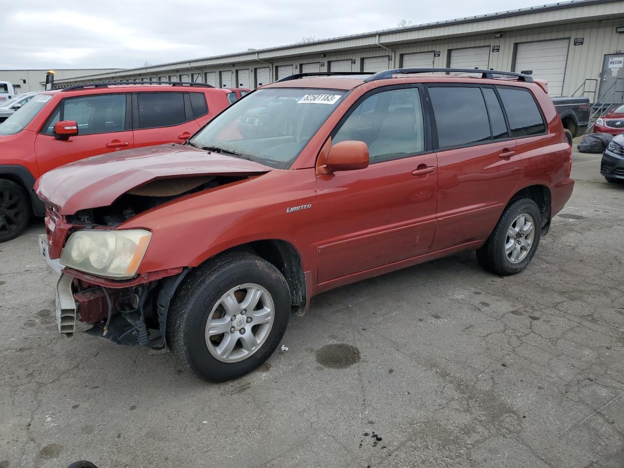  Salvage Toyota Highlander