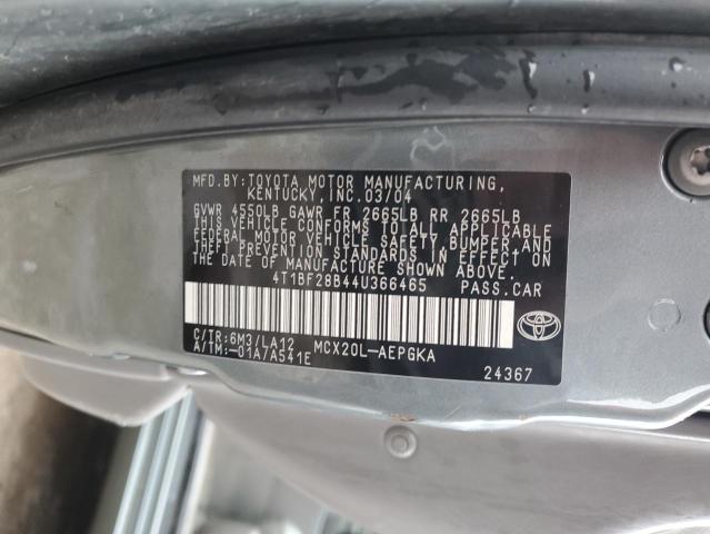 4T1BF28B44U366465 2004 Toyota Avalon Xl