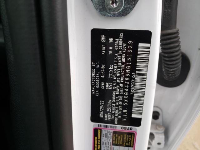 2022 KIA K5 GT - 5XXG44J86NG151929