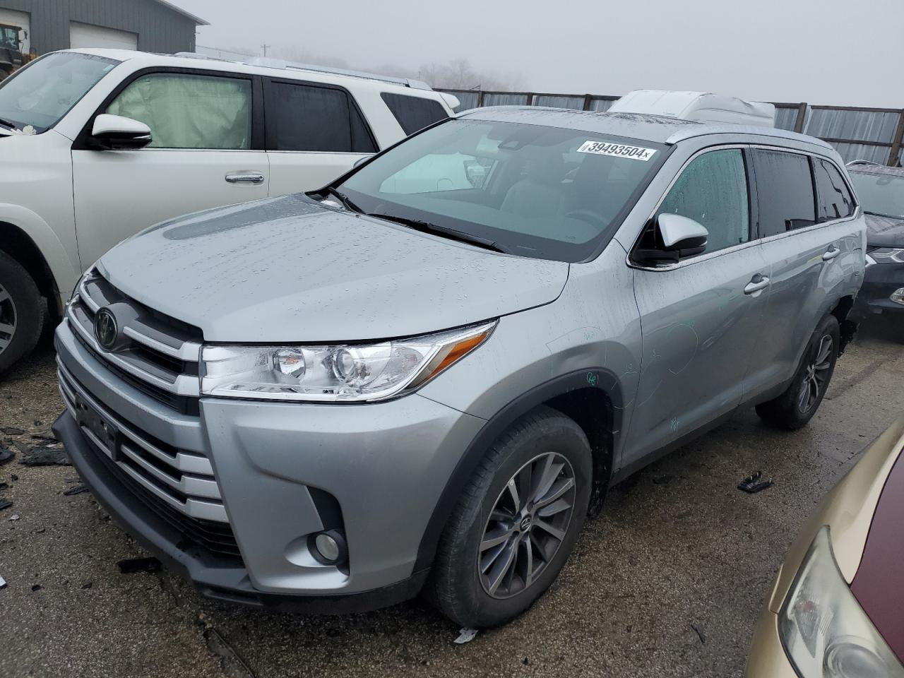 5TDJZRFH3KS941437 TOYOTA HIGHLANDER 2019