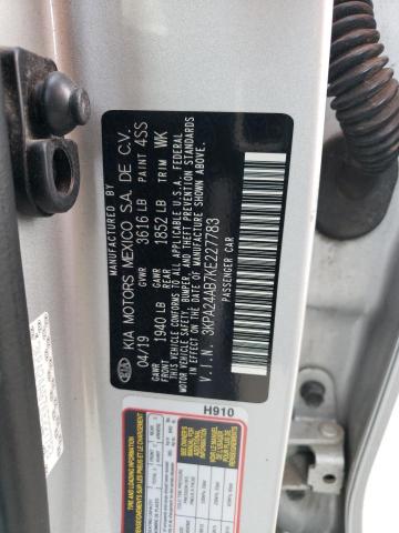 VIN KMHLS4AG4MU211013 2019 KIA RIO no.12