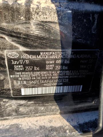 5NPE34AF6KH807328 | 2019 HYUNDAI SONATA LIM