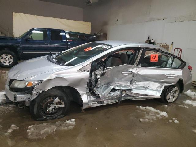 Lot #2473681127 2015 HONDA CIVIC LX salvage car