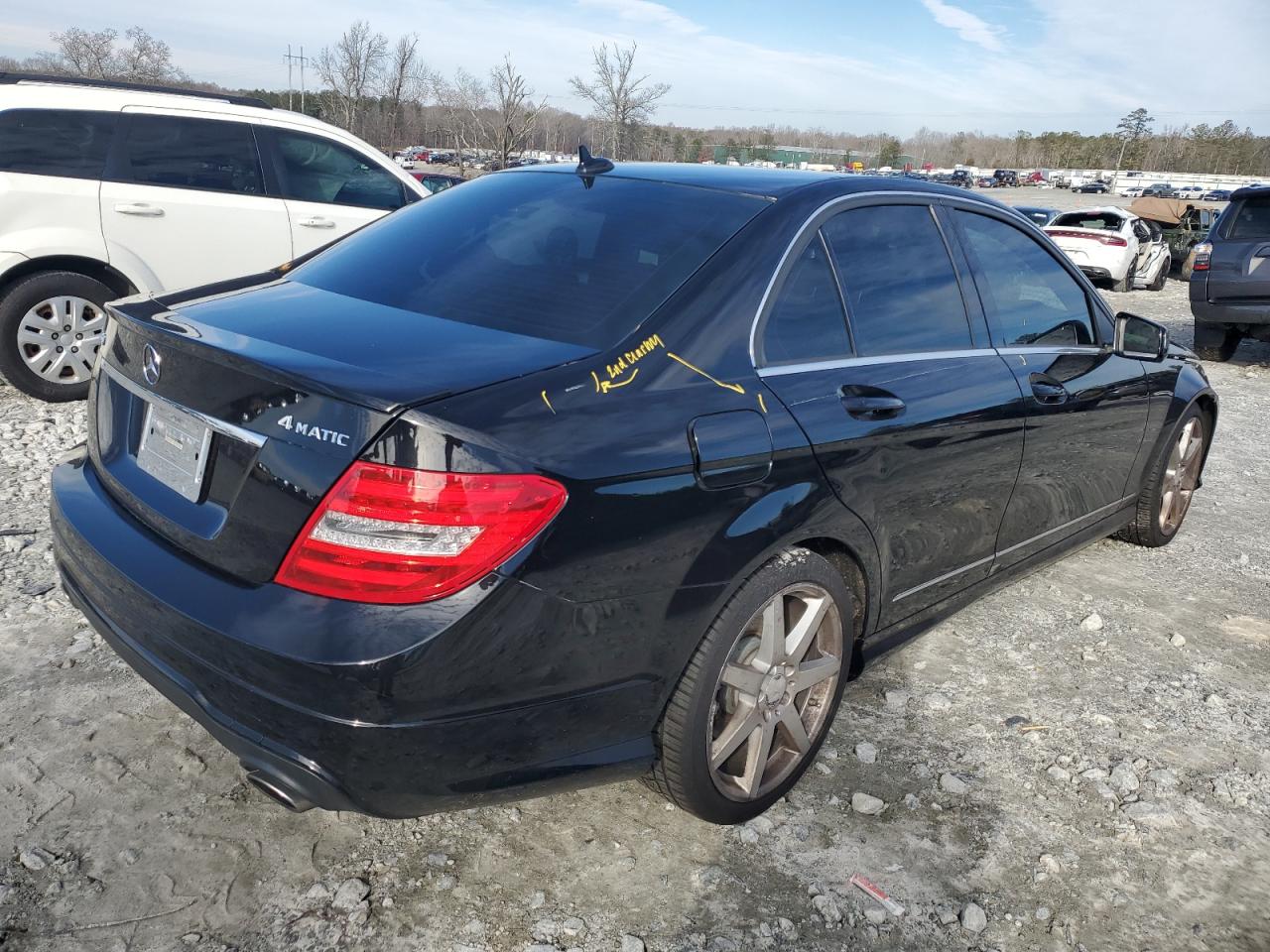 WDDGF8AB4EA922726 2014 Mercedes-Benz C 300 4Matic