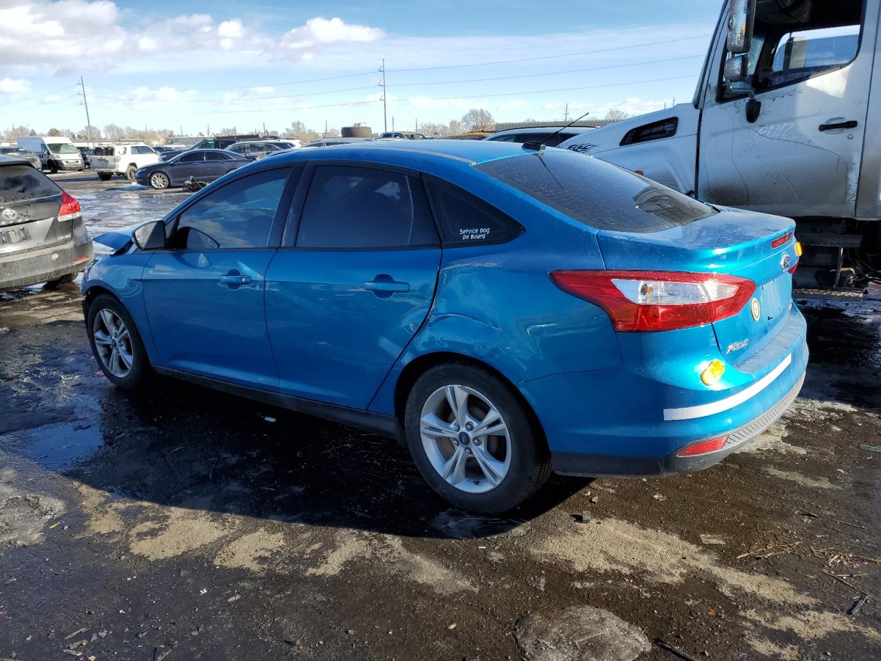 2014 Ford Focus Se vin: 1FADP3F2XEL340369