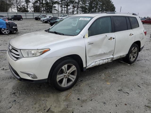 5TDDK3EH2CS142380 | 2012 Toyota highlander limited