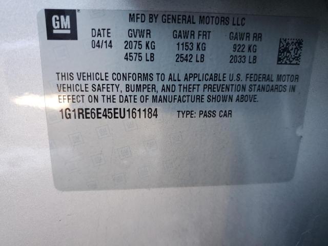 VIN 1G1RE6E45EU161184 2014 Chevrolet Volt no.12