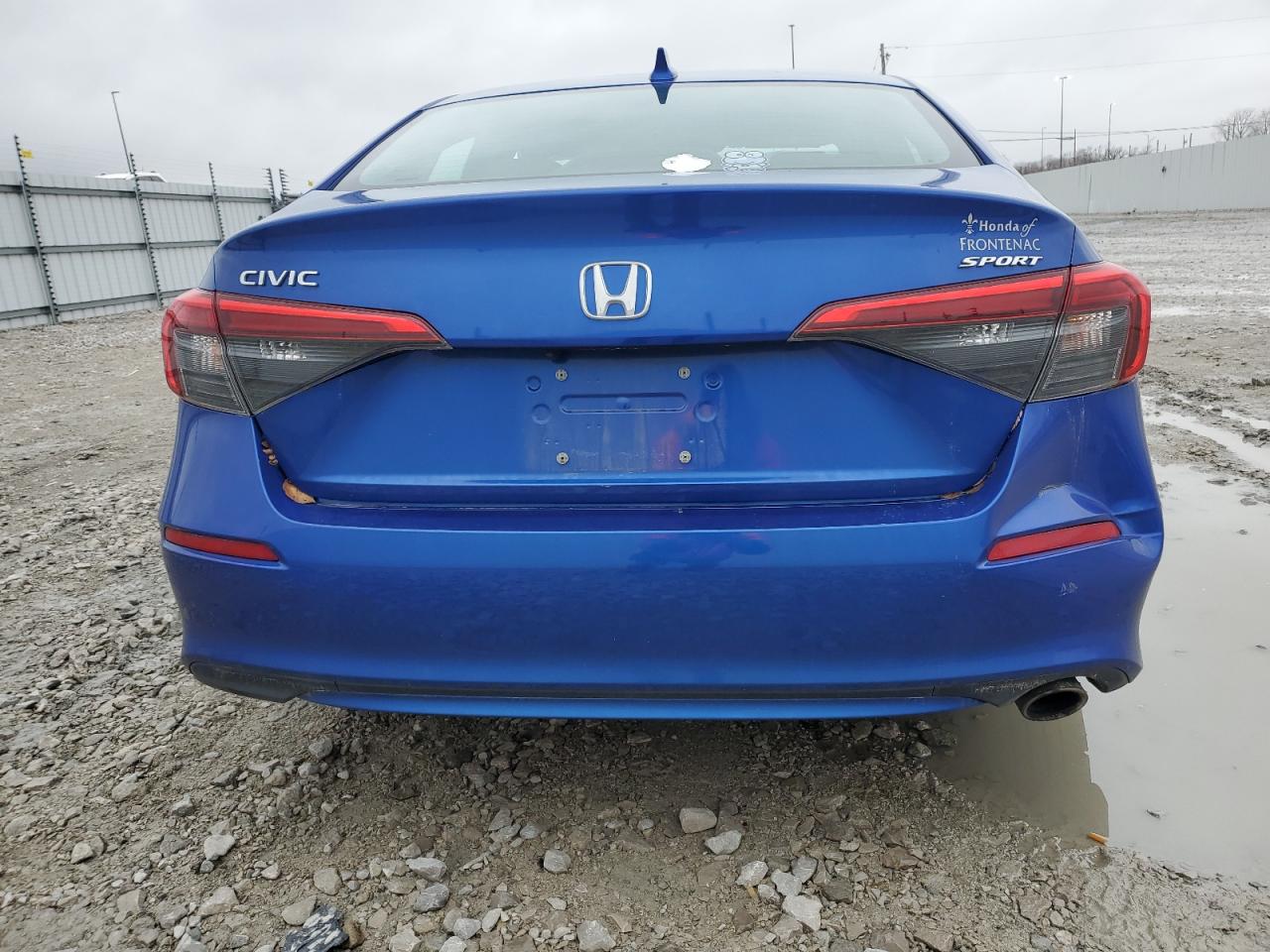 2HGFE2F51NH580874 2022 Honda Civic Sport