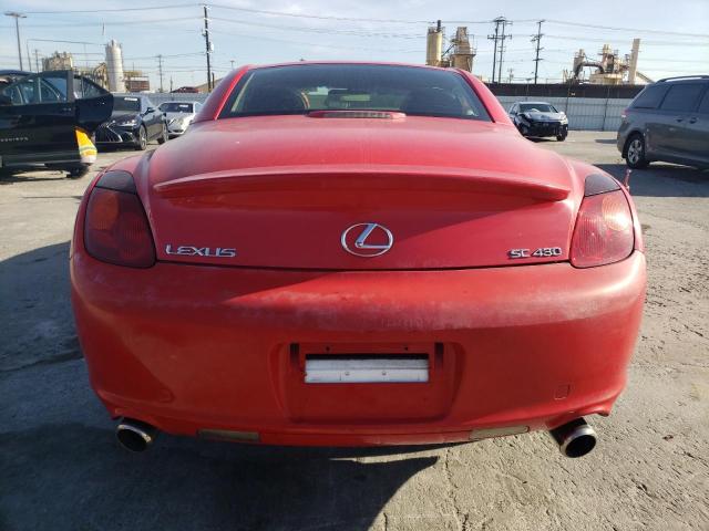 2002 Lexus Sc 430 VIN: JTHFN48YX20004670 Lot: 38397544