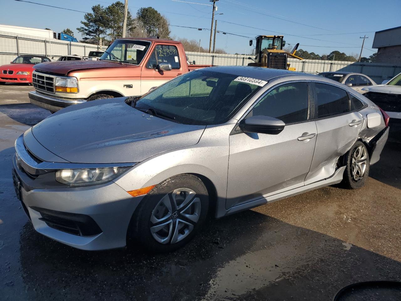 19XFC2F50GE002543 HONDA CIVIC 2016