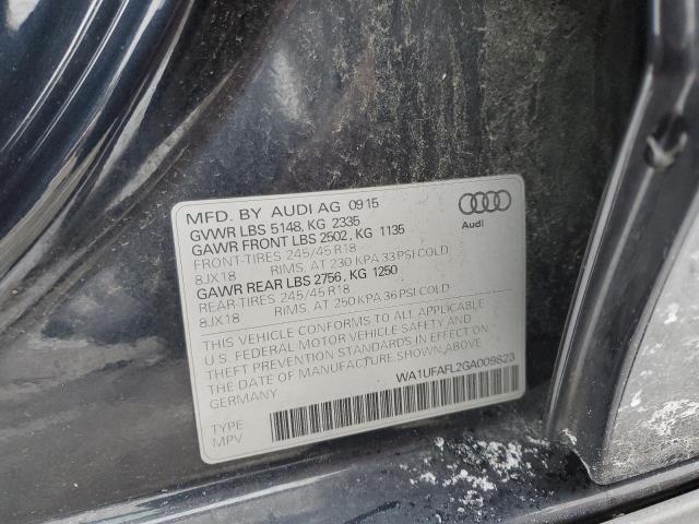 VIN WA1UFAFL2GA009823 2016 Audi A4, Premium Plus no.12