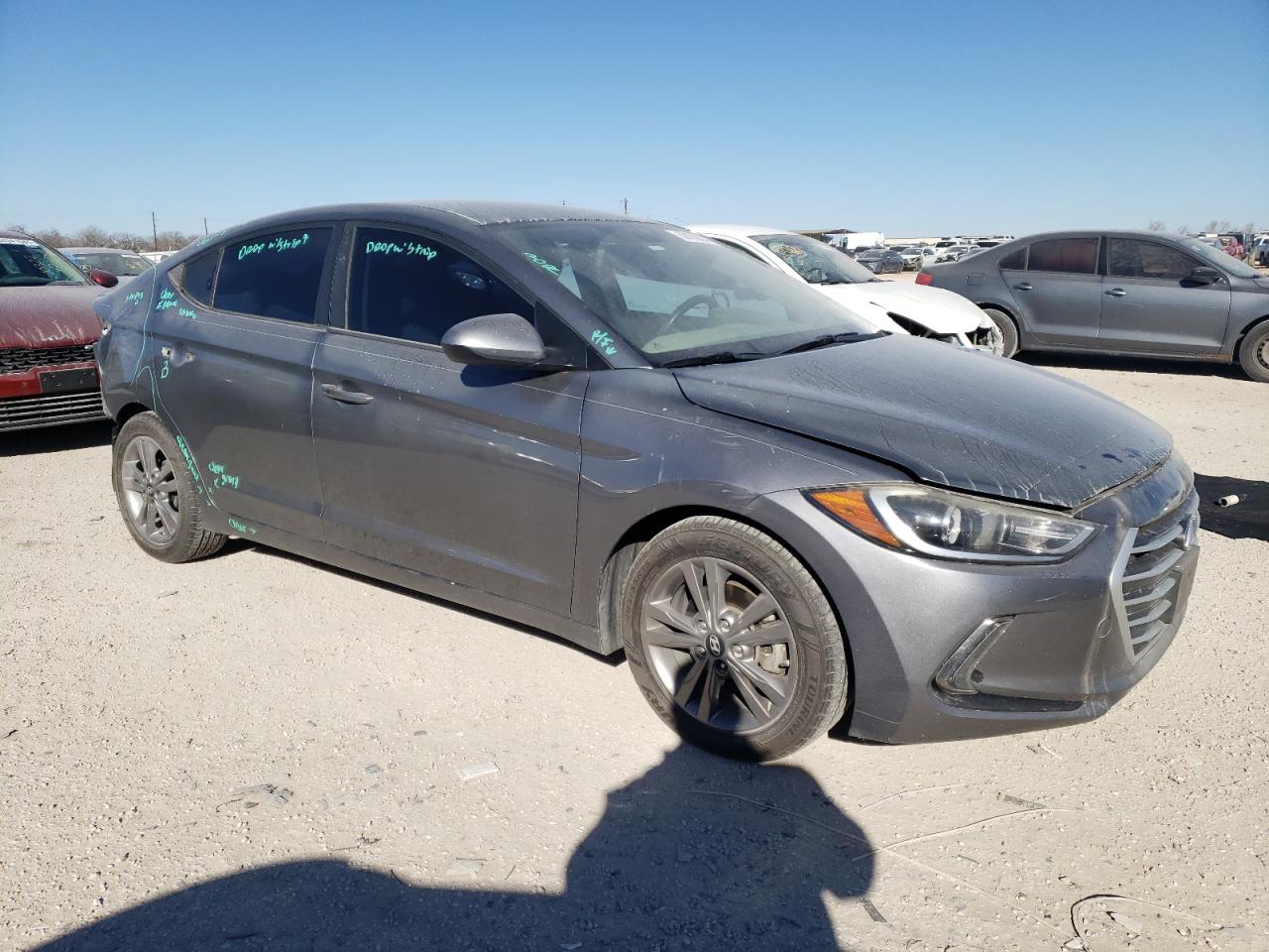 KMHD84LF1HU154590 HYUNDAI ELANTRA 2017