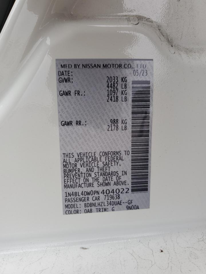 1N4BL4DW0PN404022 NISSAN ALTIMA 2023