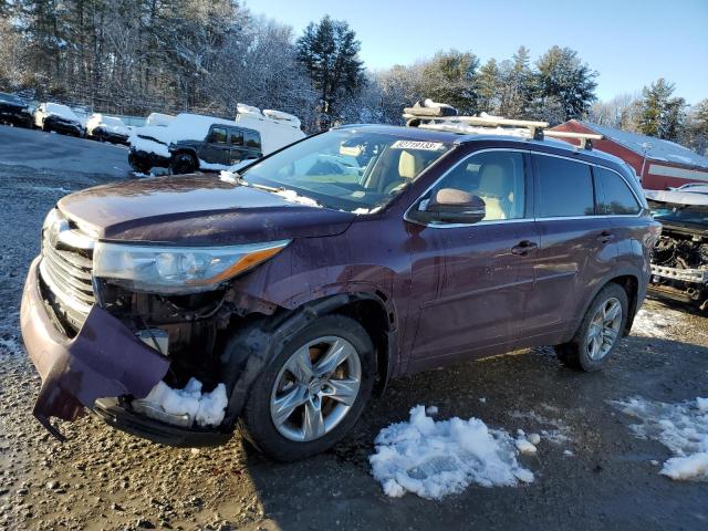 VIN 5TDDKRFH8FS133270 2015 Toyota Highlander, Limited no.1