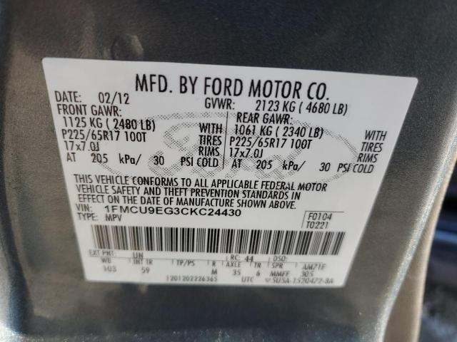 VIN 5NPE34AF7GH424487 2012 FORD ESCAPE no.13