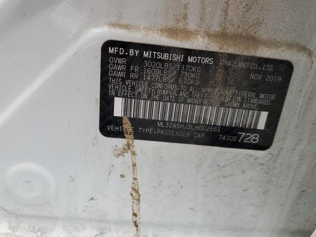 2020 MITSUBISHI MIRAGE LE ML32A5HJ3LH002561