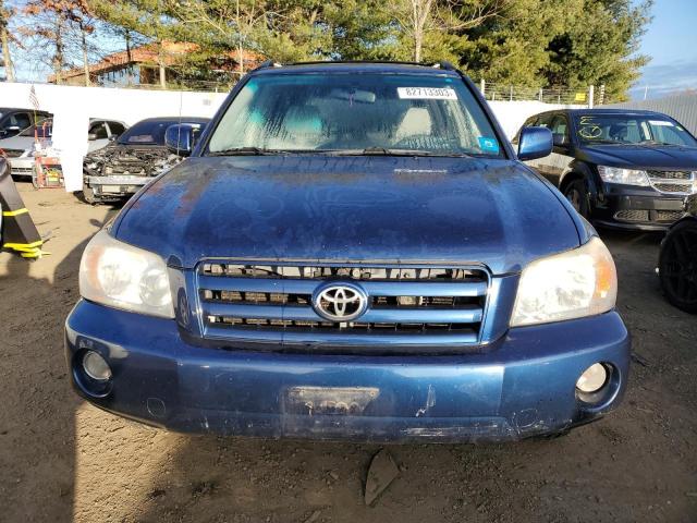 JTEEP21A250116002 | 2005 Toyota highlander limited