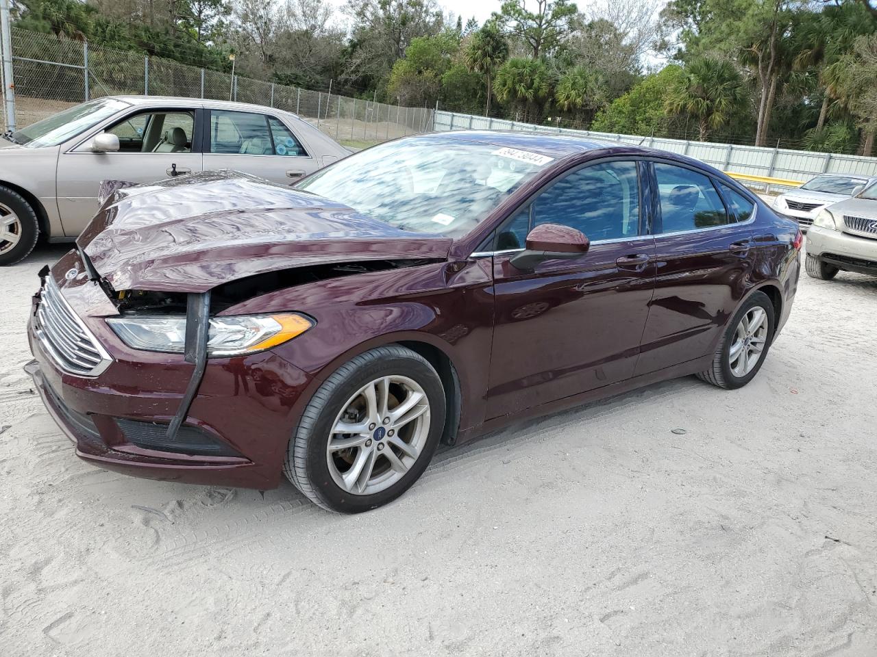 2018 Ford Fusion Se 1.5L for Sale in Fort Pierce, FL - Front End