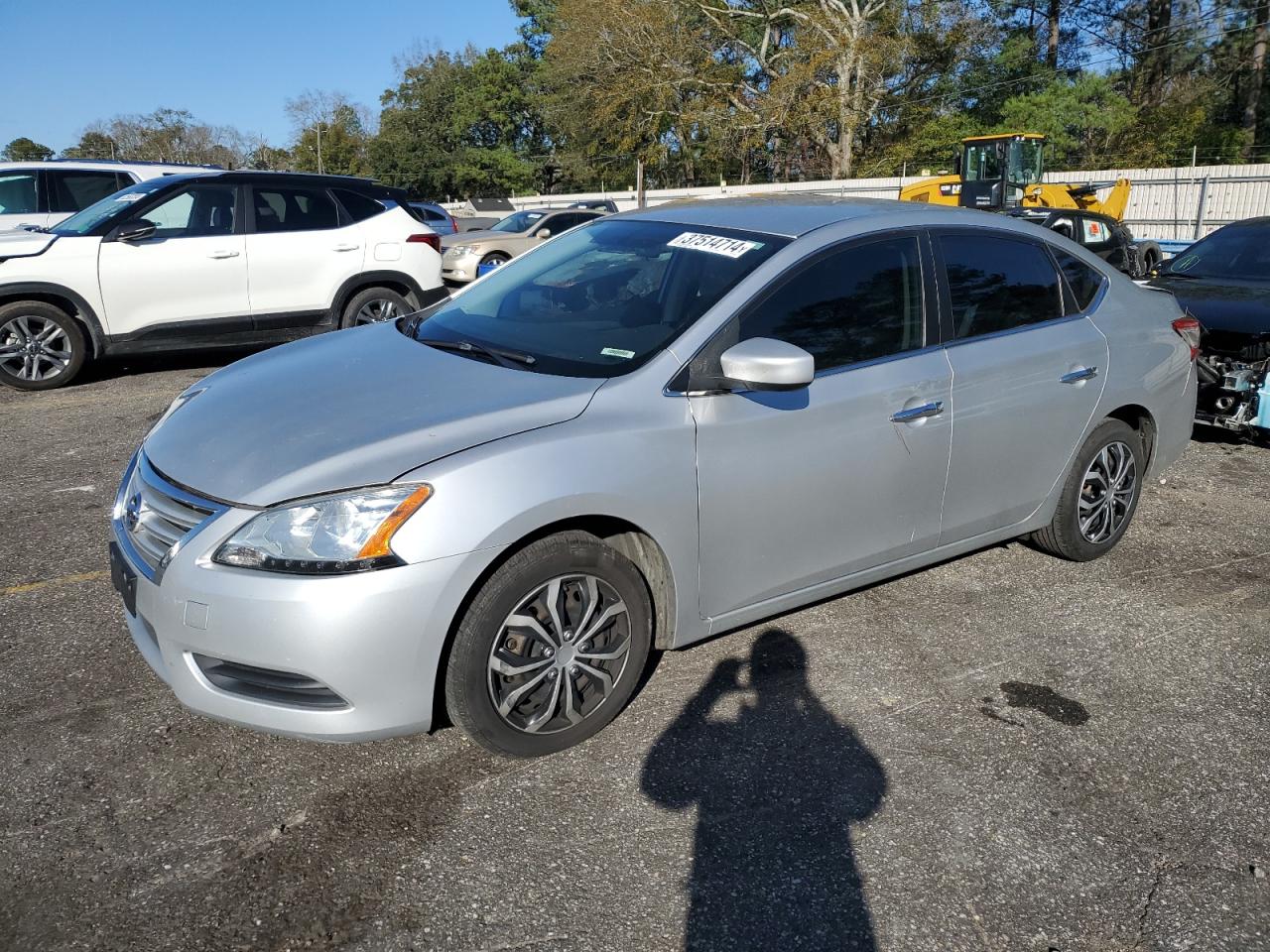 3N1AB7APXFY242301 2015 Nissan Sentra S