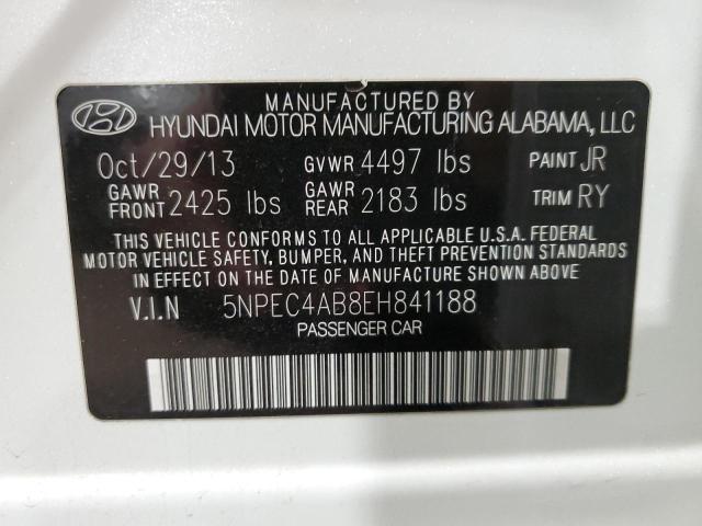 5NPEC4AB8EH841188 | 2014 HYUNDAI SONATA SE