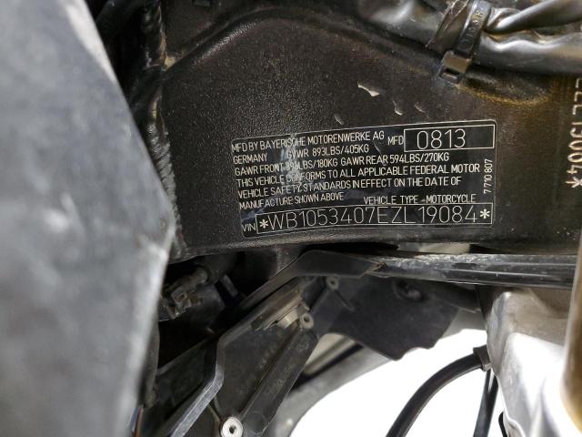 2014 BMW S 1000 RR - WB1053407EZL19084