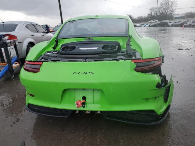 VIN WP0AF2A91KS165428 2019 Porsche 911, Gt3 Rs no.6