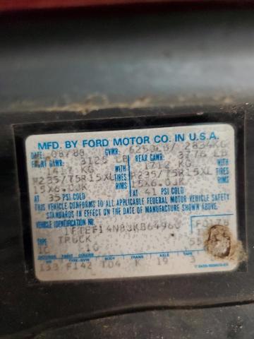 1FTEF14N8JKB64960 1988 Ford F150