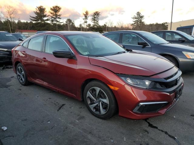 VIN 19XFC2F66LE203172 2020 Honda Civic, LX no.4