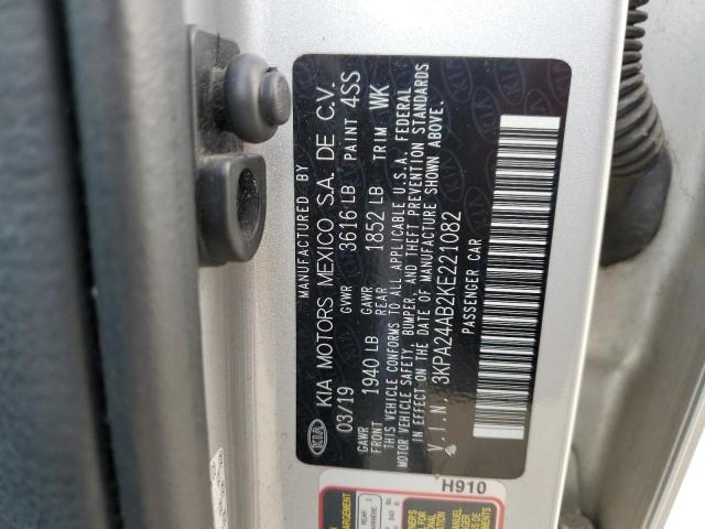 2019 KIA RIO S - 3KPA24AB2KE221082