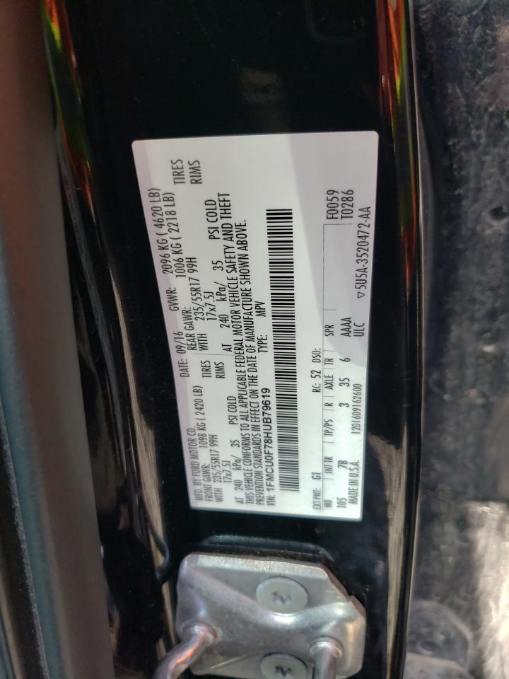 1FMCU0F78HUB79619 FORD ESCAPE 2017