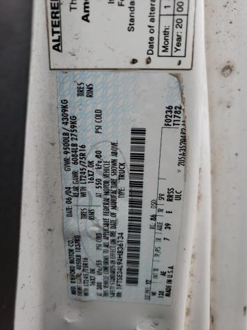 2004 Ford Econoline E350 Super Duty Van VIN: 1FTSE34L94HB36134 Lot: 79091263