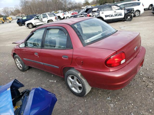 1998 Chevrolet Metro Lsi VIN: 2C1MR5224W6720160 Lot: 37177164