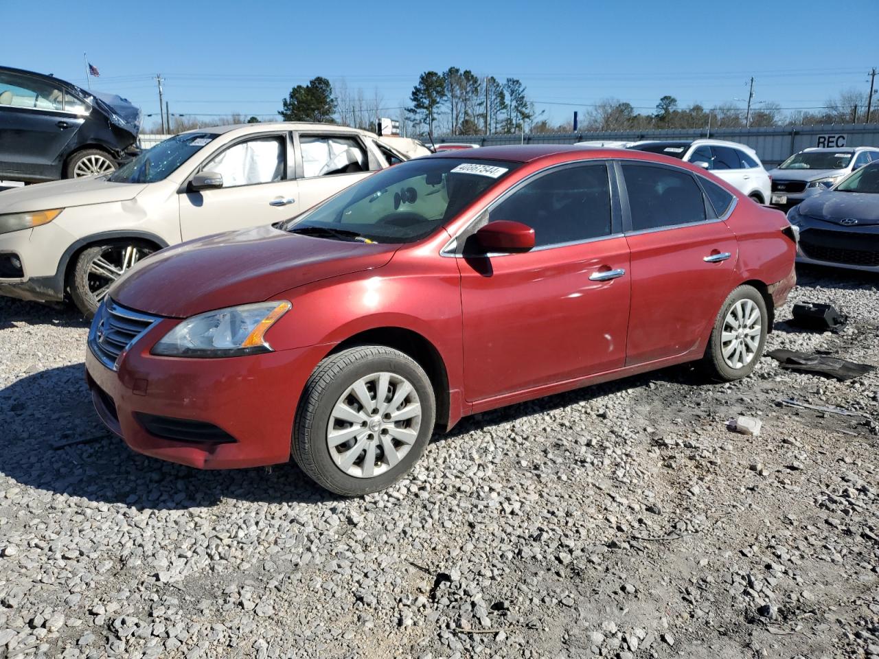 3N1AB7AP6EY328512 2014 Nissan Sentra S