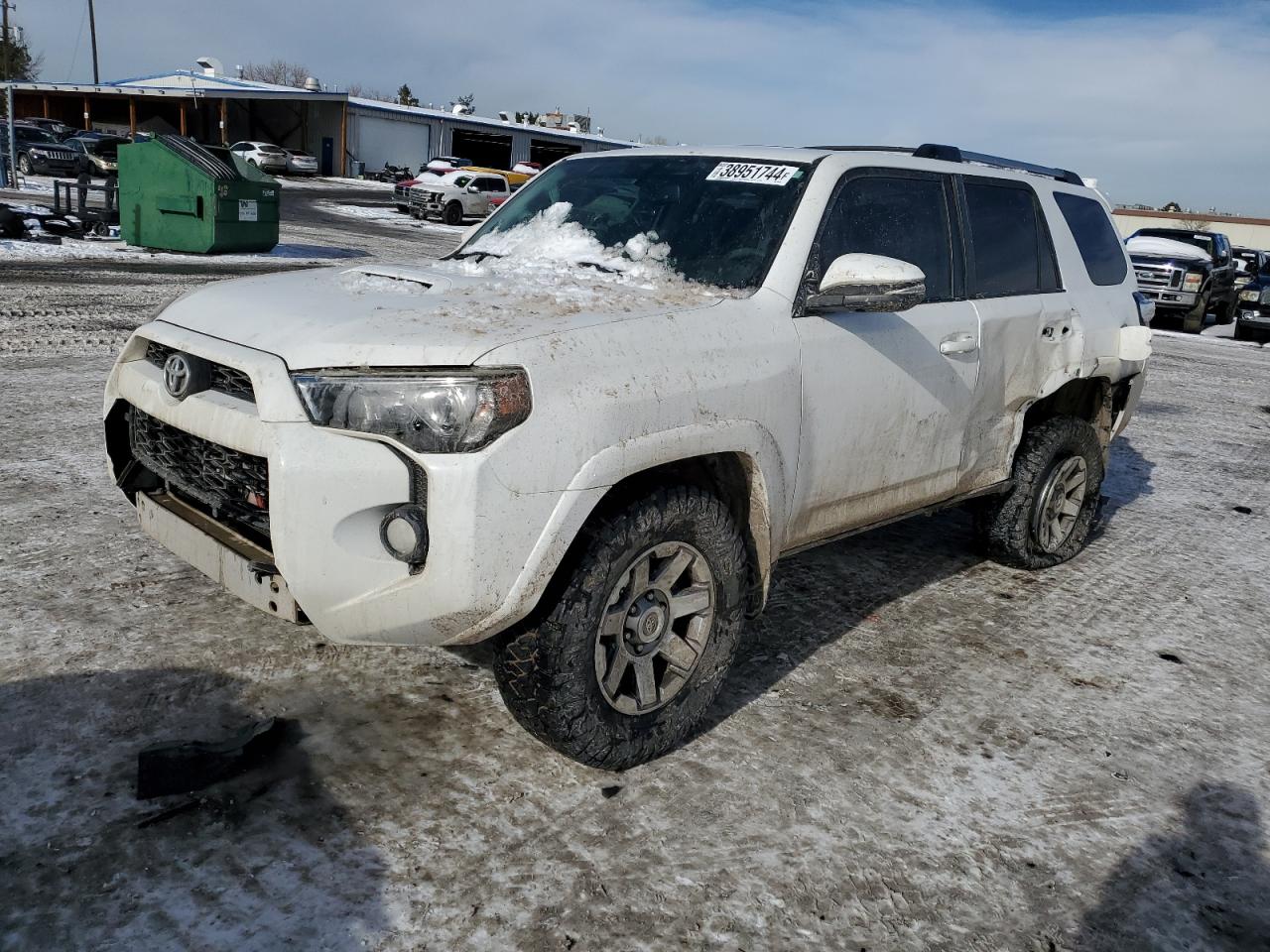 JTEBU5JRXG5314660 TOYOTA 4RUNNER 2016