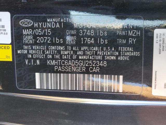 Image 12 of 2016 Hyundai Veloster salvage vehicle - Lot #36853294 at Copart